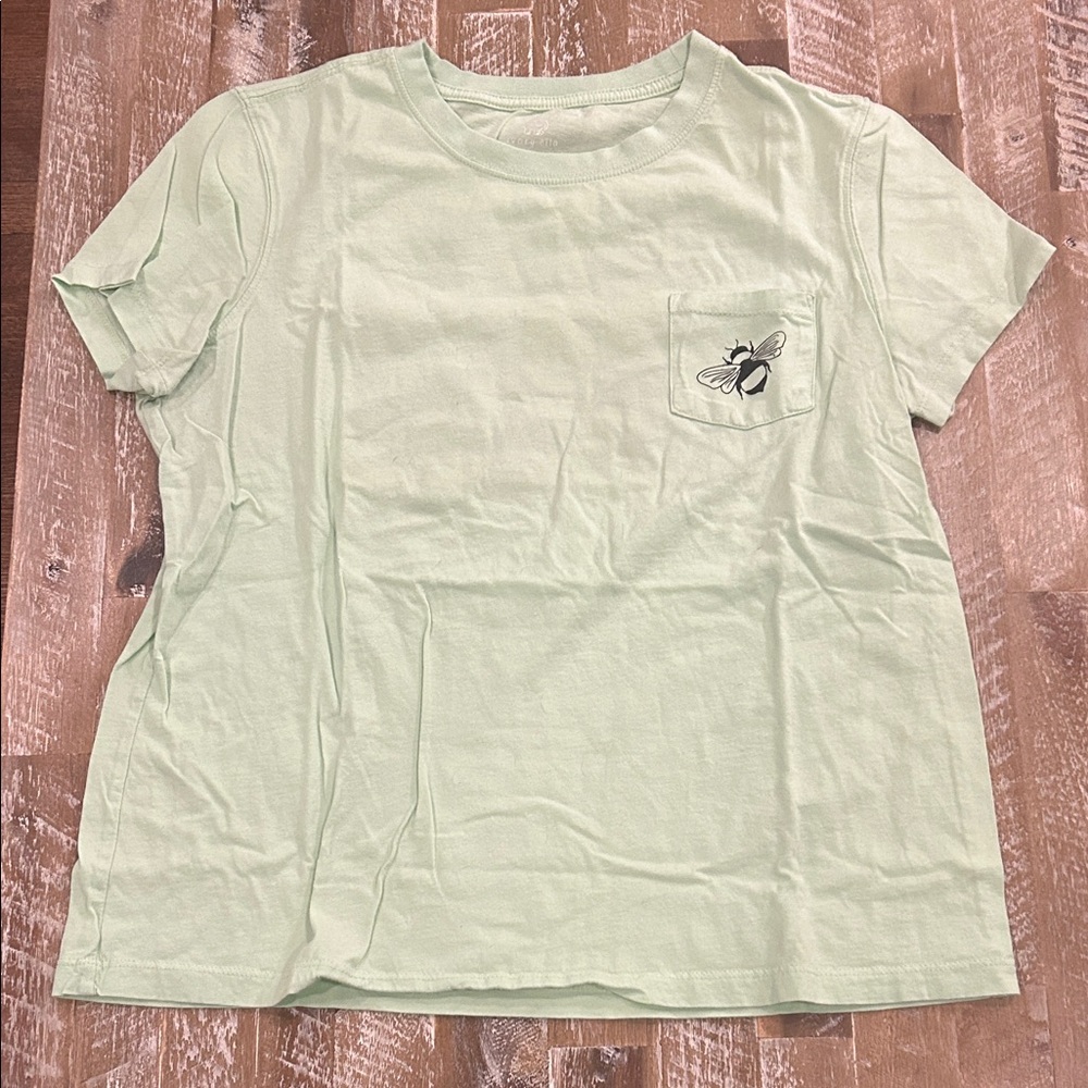 Ivory Ella Light Green Short Sleeve Tee